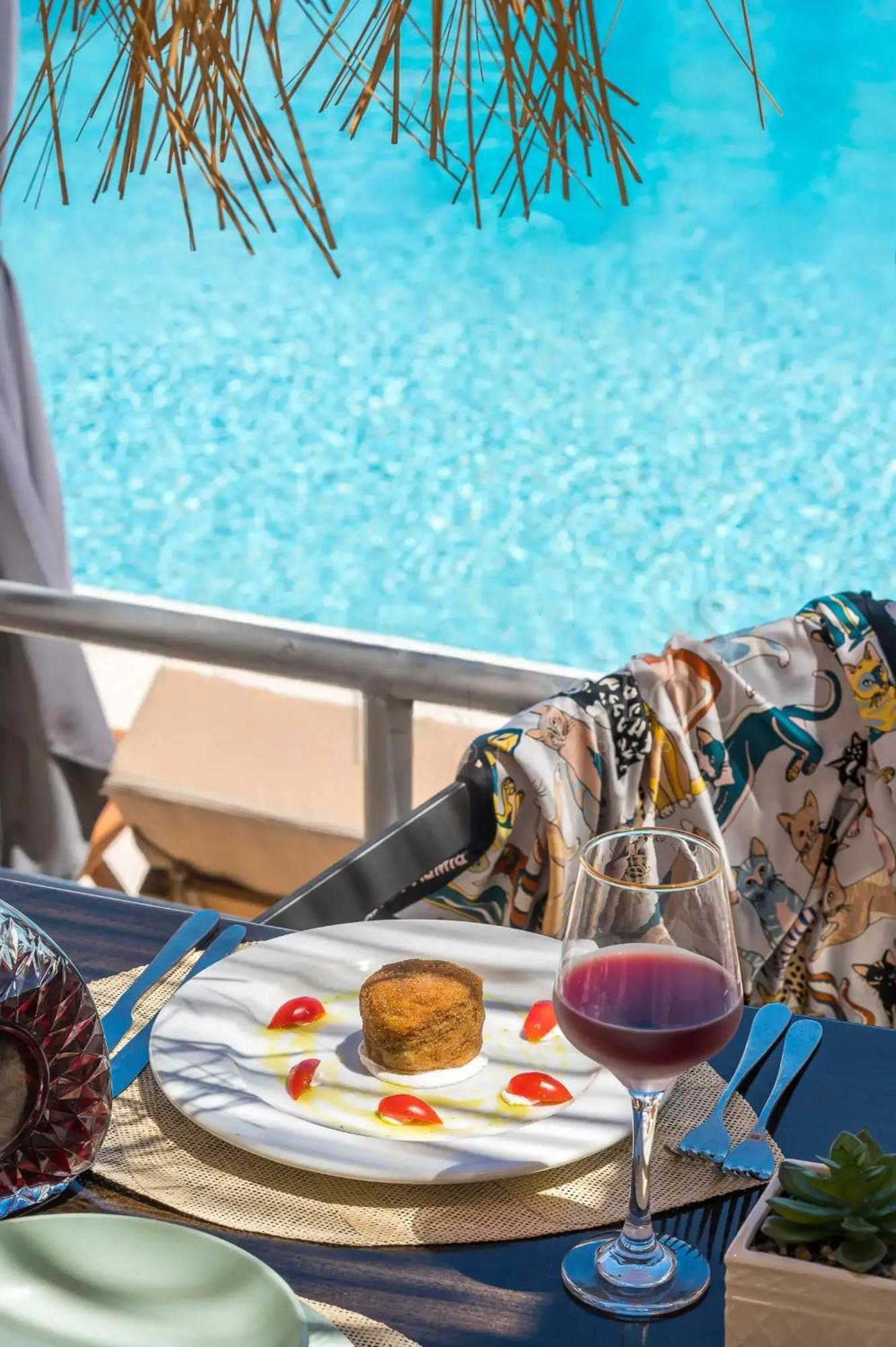 Cretan Seaside Boutique Hotel Khersónisos Eksteriør bilde